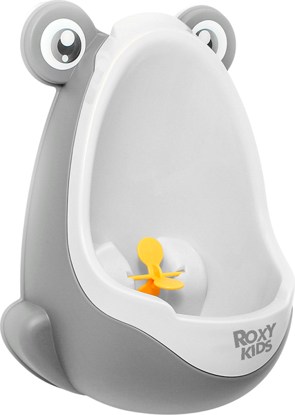 Изображение товара Детский писсуар ROXY-KIDS Лягушка с прицелом / RBP-2129 (серый)