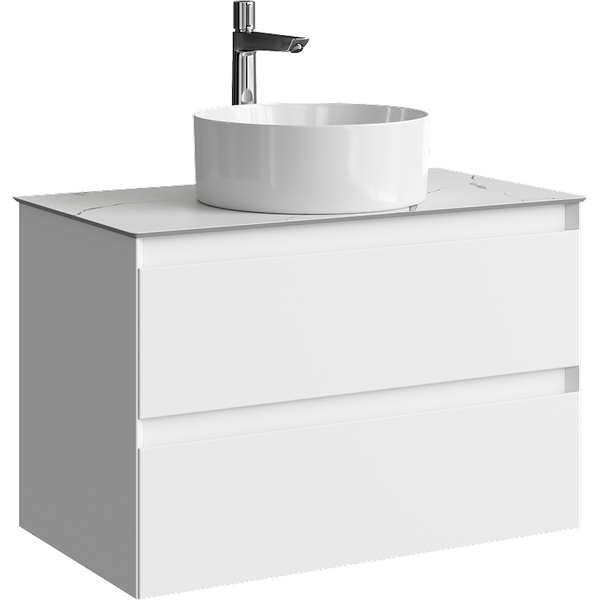 Изображение товара Тумба под умывальник Aqwella Geometria GE01082WM+STG814X476MW