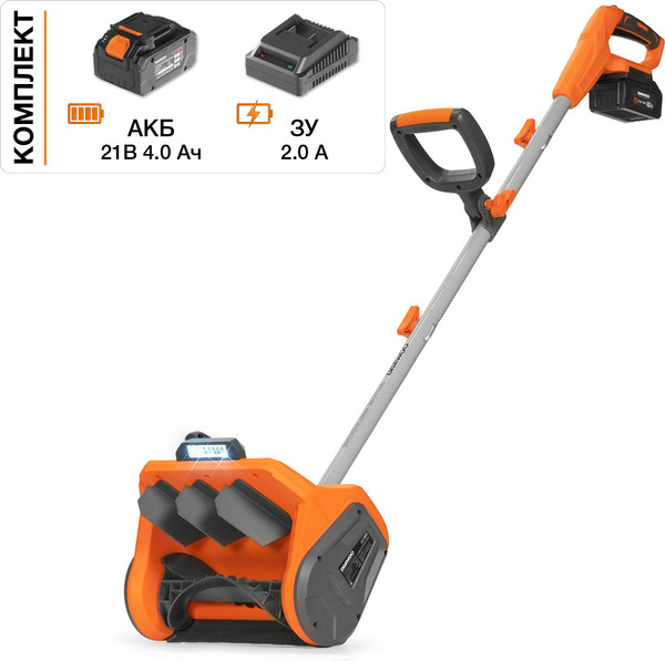 Изображение товара Снегоуборщик аккумуляторный Daewoo Power DAST 3421Li SET