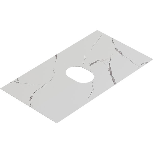 Изображение товара Тумба под умывальник Aqwella Geometria GE01082SH+STG814X476MW