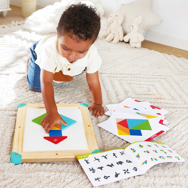 Изображение товара Развивающий игровой набор Hape Космический Лабиринт и танграм / E0524_HP