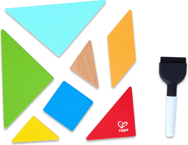 Изображение товара Развивающий игровой набор Hape Космический Лабиринт и танграм / E0524_HP