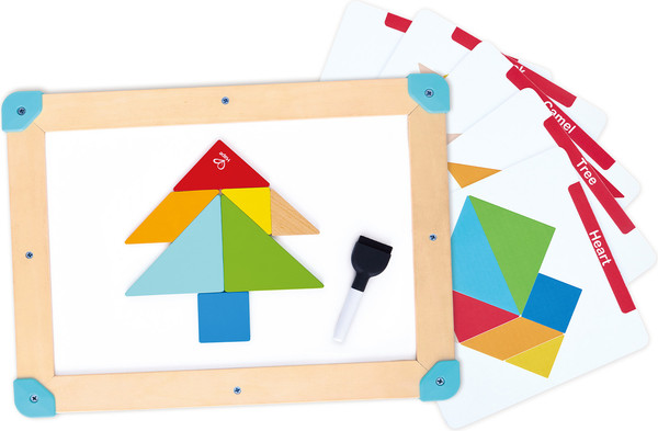 Изображение товара Развивающий игровой набор Hape Космический Лабиринт и танграм / E0524_HP