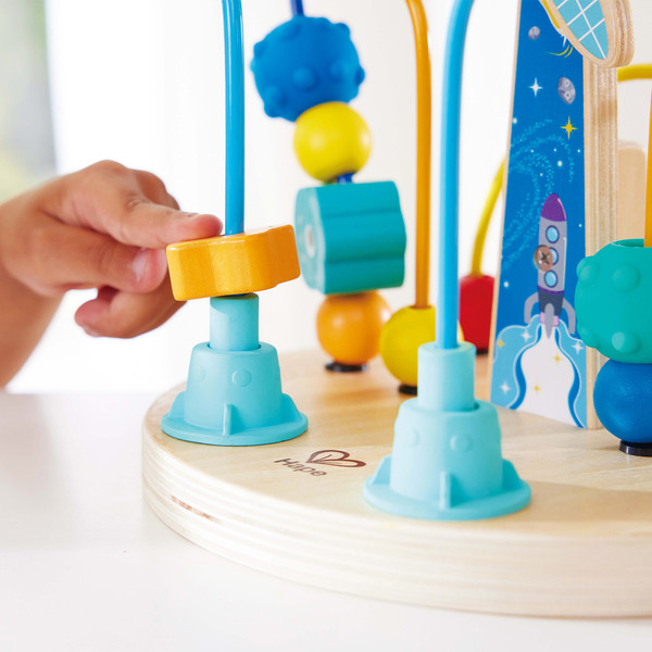 Изображение товара Развивающая игрушка Hape Галактический Лабиринт с бусинами / E0525_HP