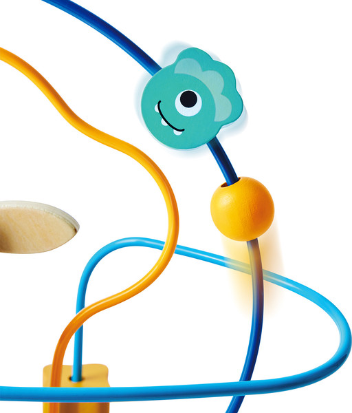 Изображение товара Развивающая игрушка Hape Галактический Лабиринт с бусинами / E0525_HP