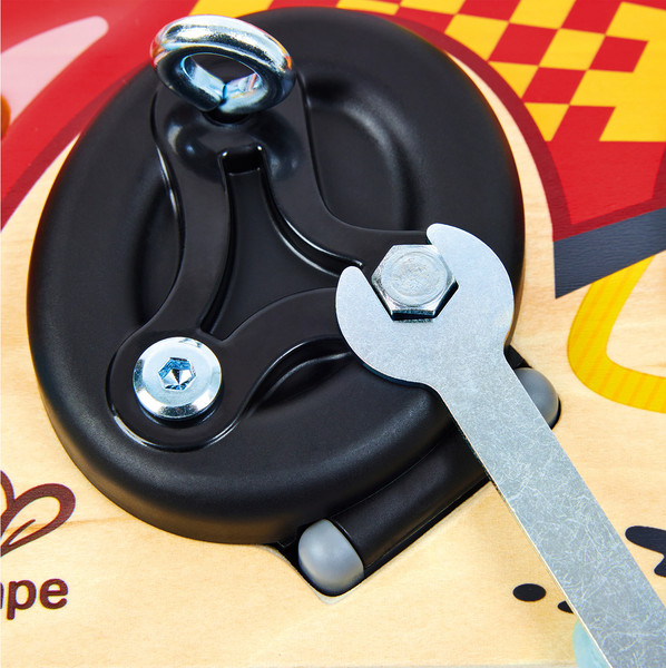 Изображение товара Бизиборд Hape Цвета и формы Маленький гонщик / E1120_HP
