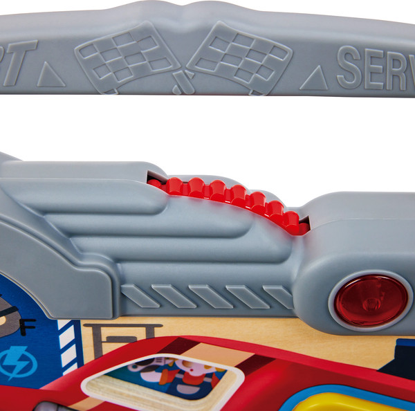 Изображение товара Бизиборд Hape Цвета и формы Маленький гонщик / E1120_HP