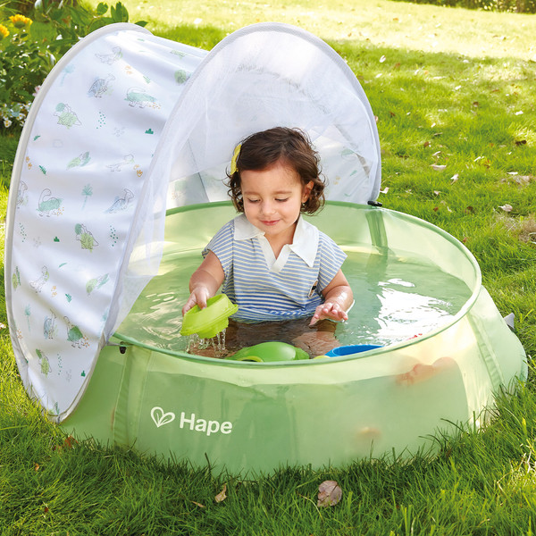 Изображение товара Сухой бассейн Hape Пляж с тентом / E4108_HP