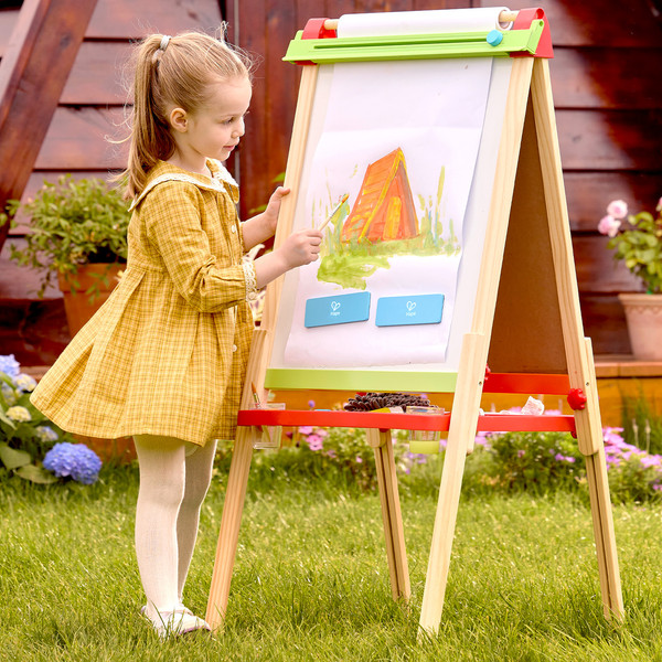 Изображение товара Мольберт детский Hape Маленький художник 2-в-1 / E2016_HP