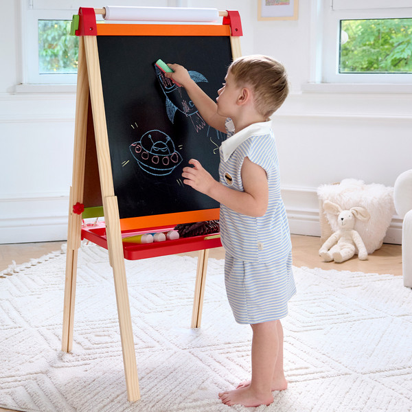 Изображение товара Мольберт детский Hape Маленький художник 2-в-1 / E2016_HP