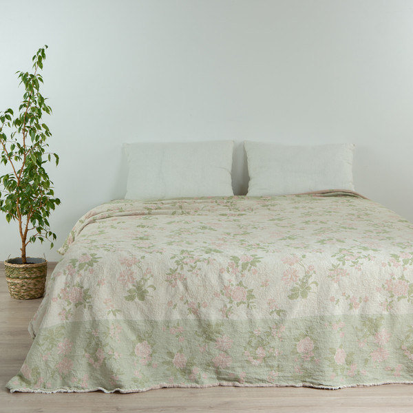 Плед Pole Kvetak (Беларускі лён) 200x230 23С63-ШР/у./л.с.уп. (224 Аромат цветов1)