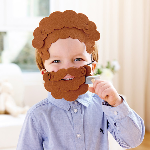 Изображение товара Набор аксессуаров для девочек Hape Профессии Барбершоп / E3226_HP