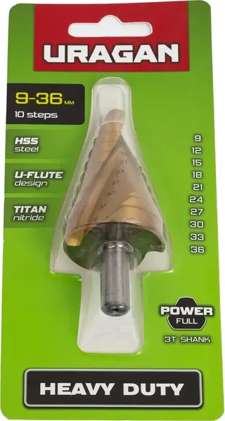 Изображение товара Сверло Uragan 29658-9-36-10