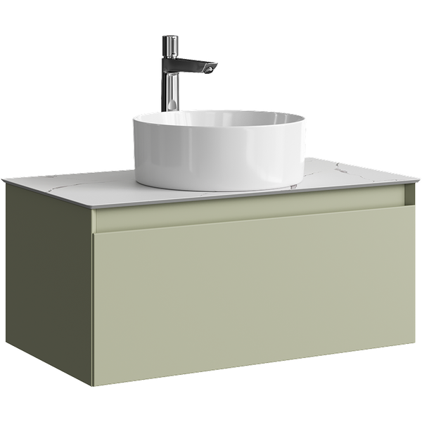 Изображение товара Тумба под умывальник Aqwella Geometria GE01081SH+STG814X476MW