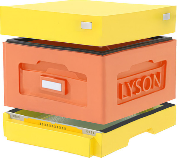 Изображение товара Улей Lyson Рута На 10 Рамок / WR1ORY (оранжевый/желтый)