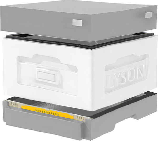 Изображение товара Улей Lyson Рута На 10 Рамок / WR1WG (неокрашенный/серый)