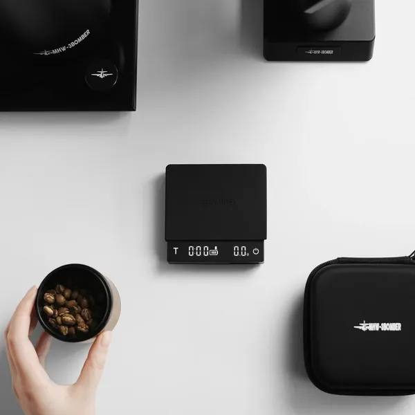 Изображение товара Кухонные весы MHW-3BOMBER Cube Coffee Scale 3.0 Micro / ES5788B (черные)