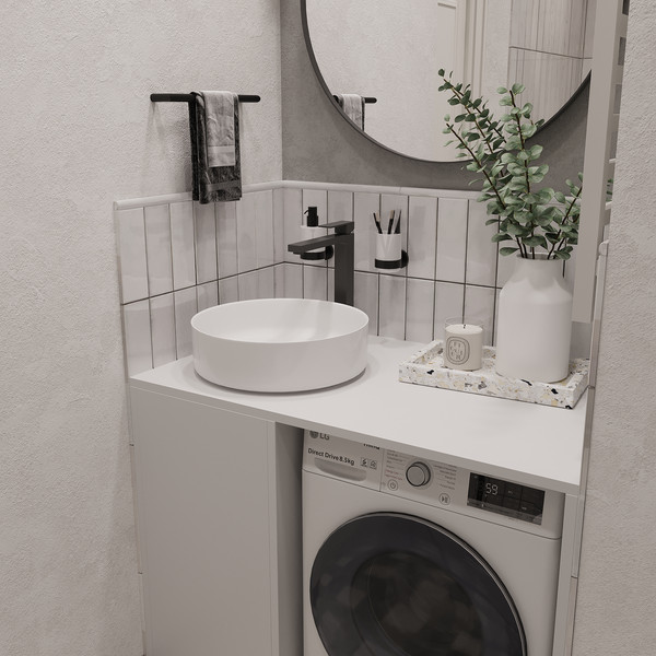 Изображение товара Тумба под умывальник ЗОВ Стамбул Премиум 100 / S100LWP0LWPWMD