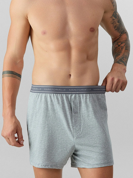 Изображение товара Трусы мужские Mark Formelle 411222 (р.94-104, меланж темно-серый 4348-F)