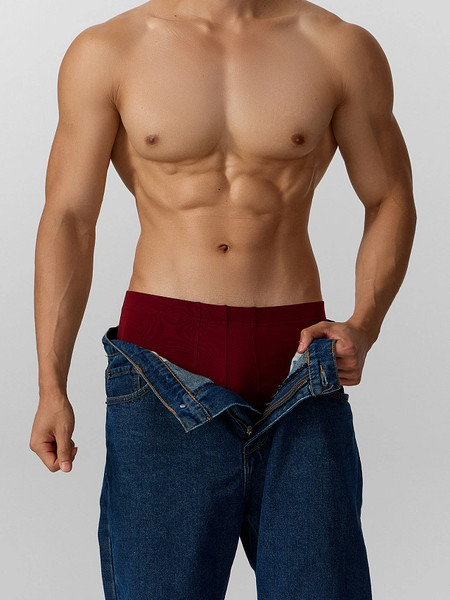 Изображение товара Трусы мужские Mark Formelle 411229 (р.82-92, темно-вишневый)