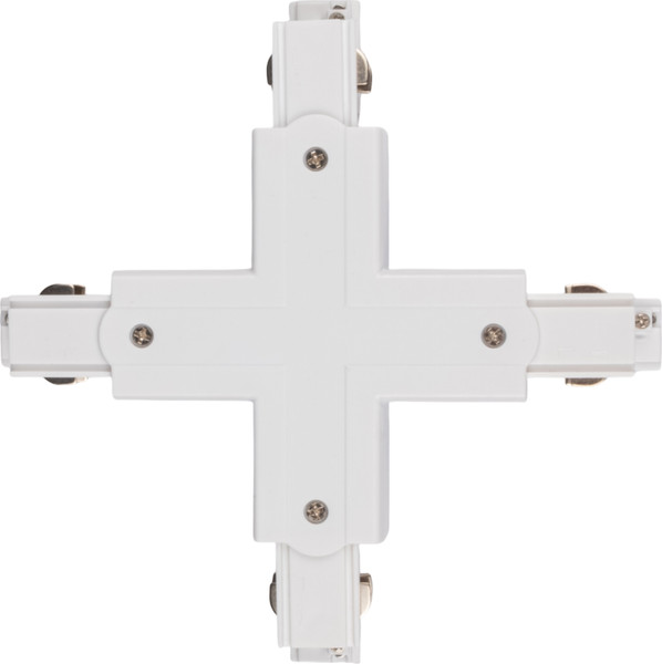 Изображение товара Коннектор для шинопровода JAZZway 3P PTR CX-WH / 5063334 (белый)