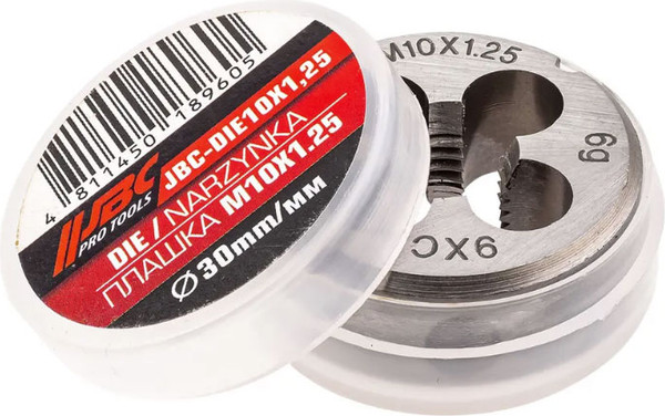 Изображение товара Плашка JBC DIE10x1.25 (62744)
