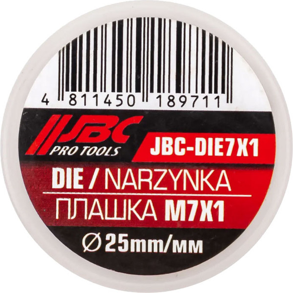 Изображение товара Плашка JBC DIE7x1 (62755)