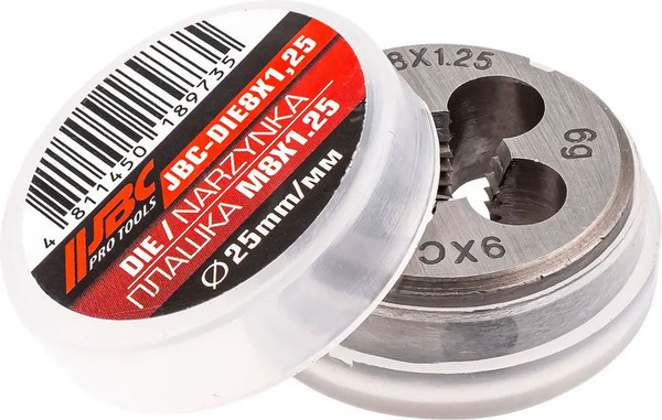 Изображение товара Плашка JBC DIE8x1.25 (62756)