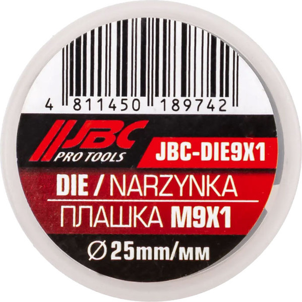 Изображение товара Плашка JBC DIE9x1 (62759)