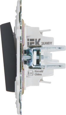 Изображение товара Выключатель IEK Skandy SK-V17-0-10-K53 (графит)