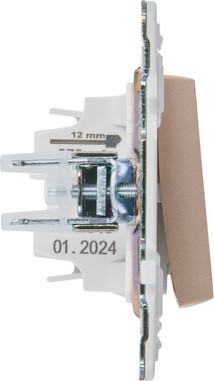 Изображение товара Выключатель IEK Skandy SK-V10-1-10-K98 (песочный)