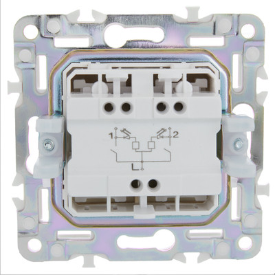 Изображение товара Выключатель IEK Skandy SK-V20-1-10-K98 (песочный)