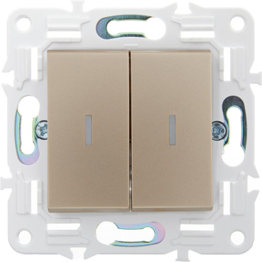 Изображение товара Выключатель IEK Skandy SK-V20-1-10-K98 (песочный)