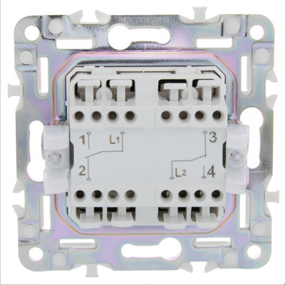 Изображение товара Выключатель IEK Skandy SK-V22-0-10-K53 (графит)