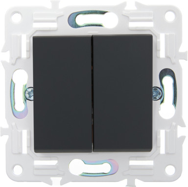 Изображение товара Выключатель IEK Skandy SK-V22-0-10-K53 (графит)