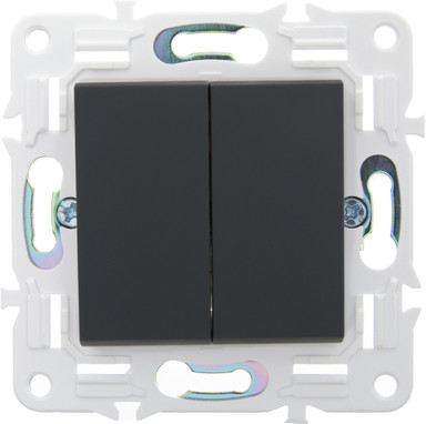 Изображение товара Выключатель IEK Skandy SK-V20-1-10-K53 (графит)