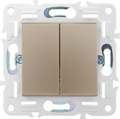 Изображение товара Выключатель IEK Skandy SK-V20-0-10-K98 (песочный)