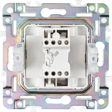 Изображение товара Выключатель IEK Skandy SK-V10-1-10-K03 (серый)