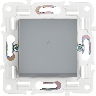 Изображение товара Выключатель IEK Skandy SK-V12-1-10-K03 (серый)