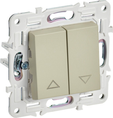 Изображение товара Выключатель IEK Skandy SK-V15-0-10-K10 (бежевый)