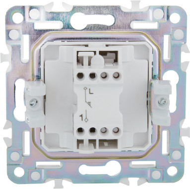 Изображение товара Выключатель IEK Skandy SK-V17-0-10-K03 (серый)