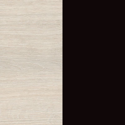 Изображение товара Полуторная кровать Proson Milton 120x190 (дуб шамони светлый 124/черный)