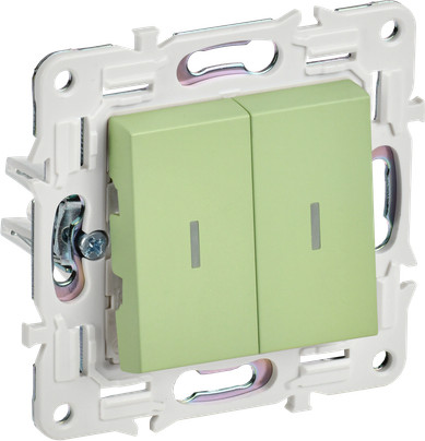 Изображение товара Выключатель IEK Skandy SK-V20-1-10-K06 (мятный)