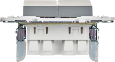 Изображение товара Выключатель IEK Skandy SK-V22-0-10-K03 (серый)