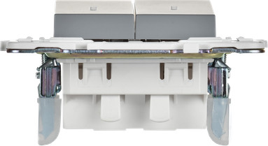 Изображение товара Выключатель IEK Skandy SK-V22-1-10-K03 (серый)