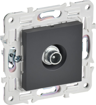 Изображение товара Розетка IEK Skandy SK-A10-P-K48 (титан)