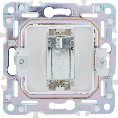 Изображение товара Розетка IEK Skandy SK-A10-O-K53 (графит)