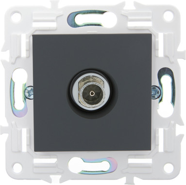 Изображение товара Розетка IEK Skandy SK-A10-O-K53 (графит)