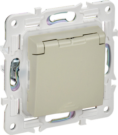 Изображение товара Розетка IEK Skandy SK-R16-16-44-K10 (бежевый)