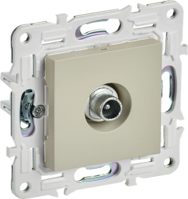 Изображение товара Розетка IEK Skandy SK-A10-P-K10 (бежевый)
